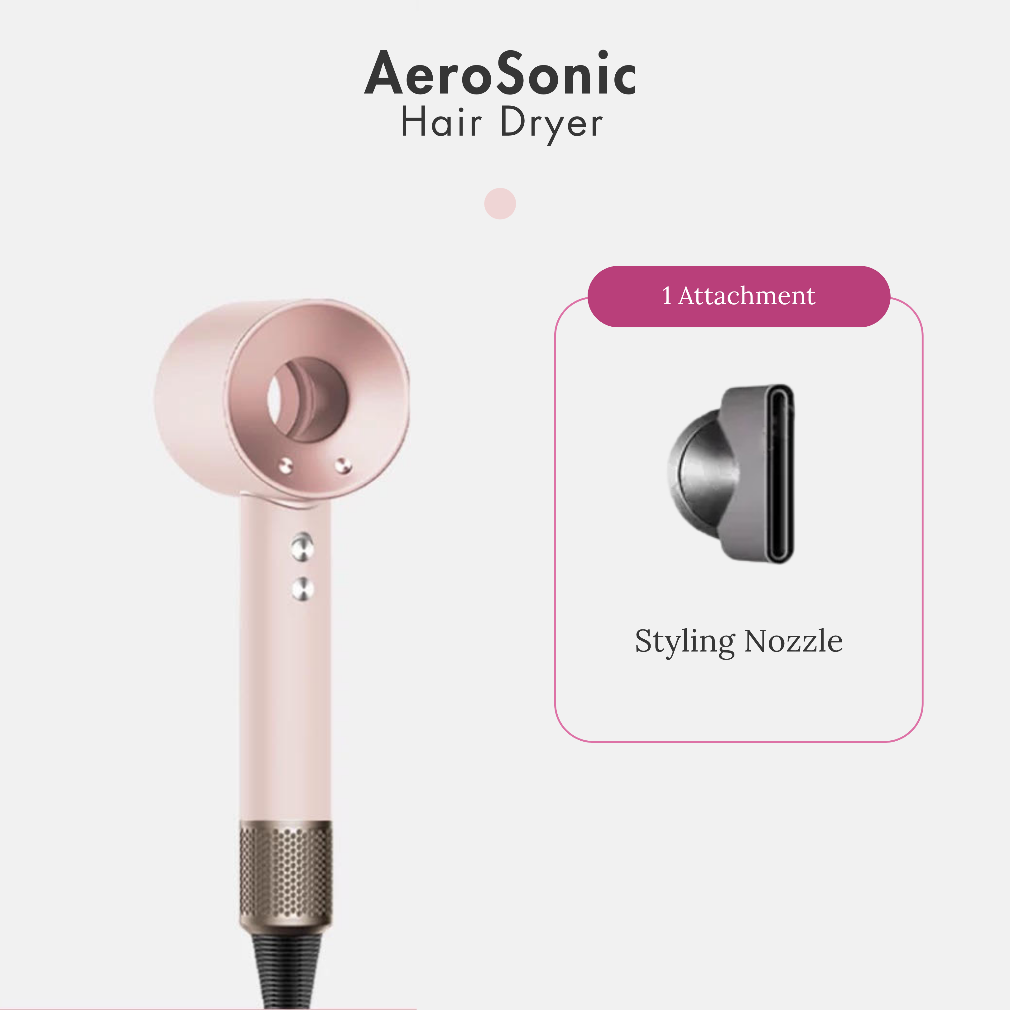 AeroSonic™ Hair Dryer