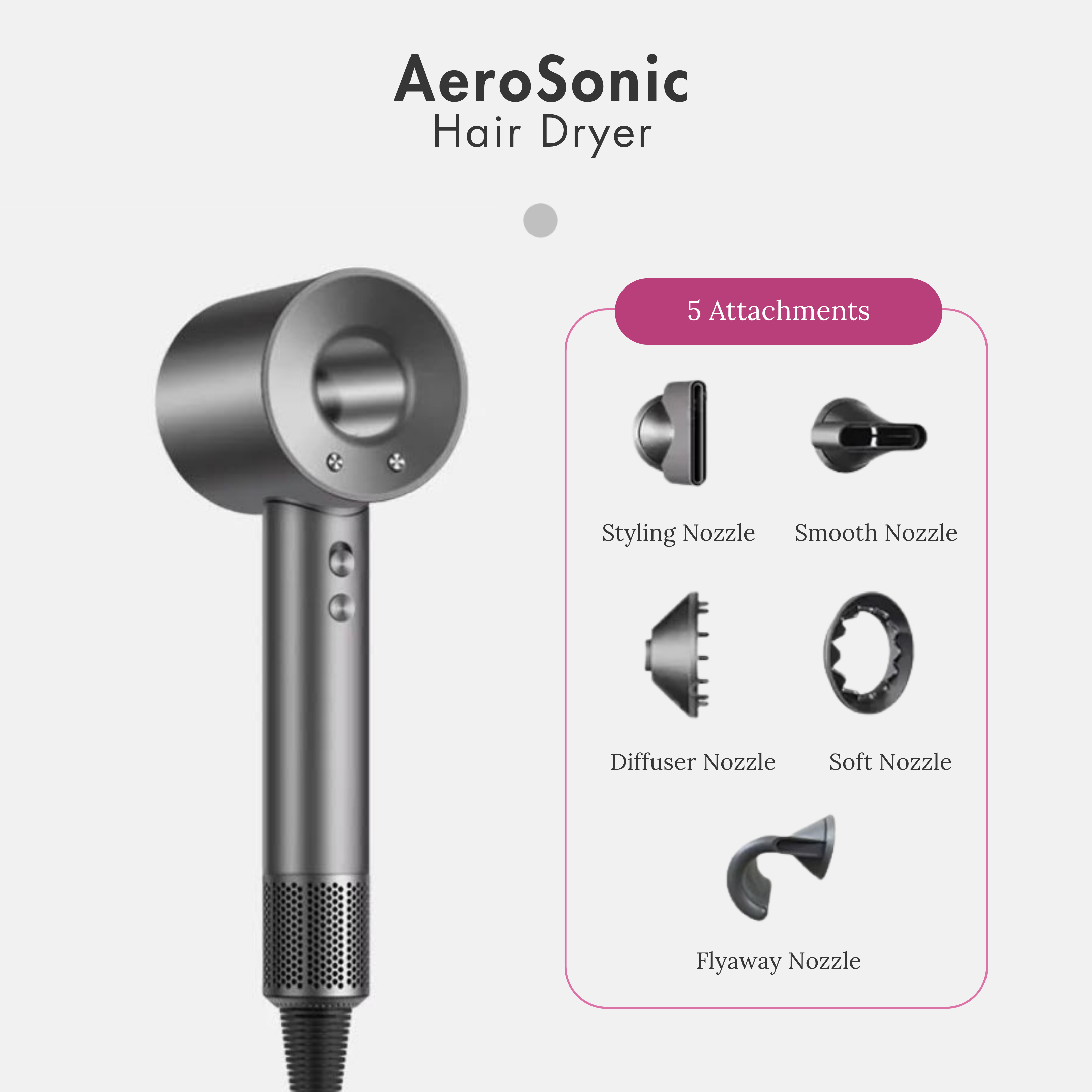 AeroSonic™ Hair Dryer