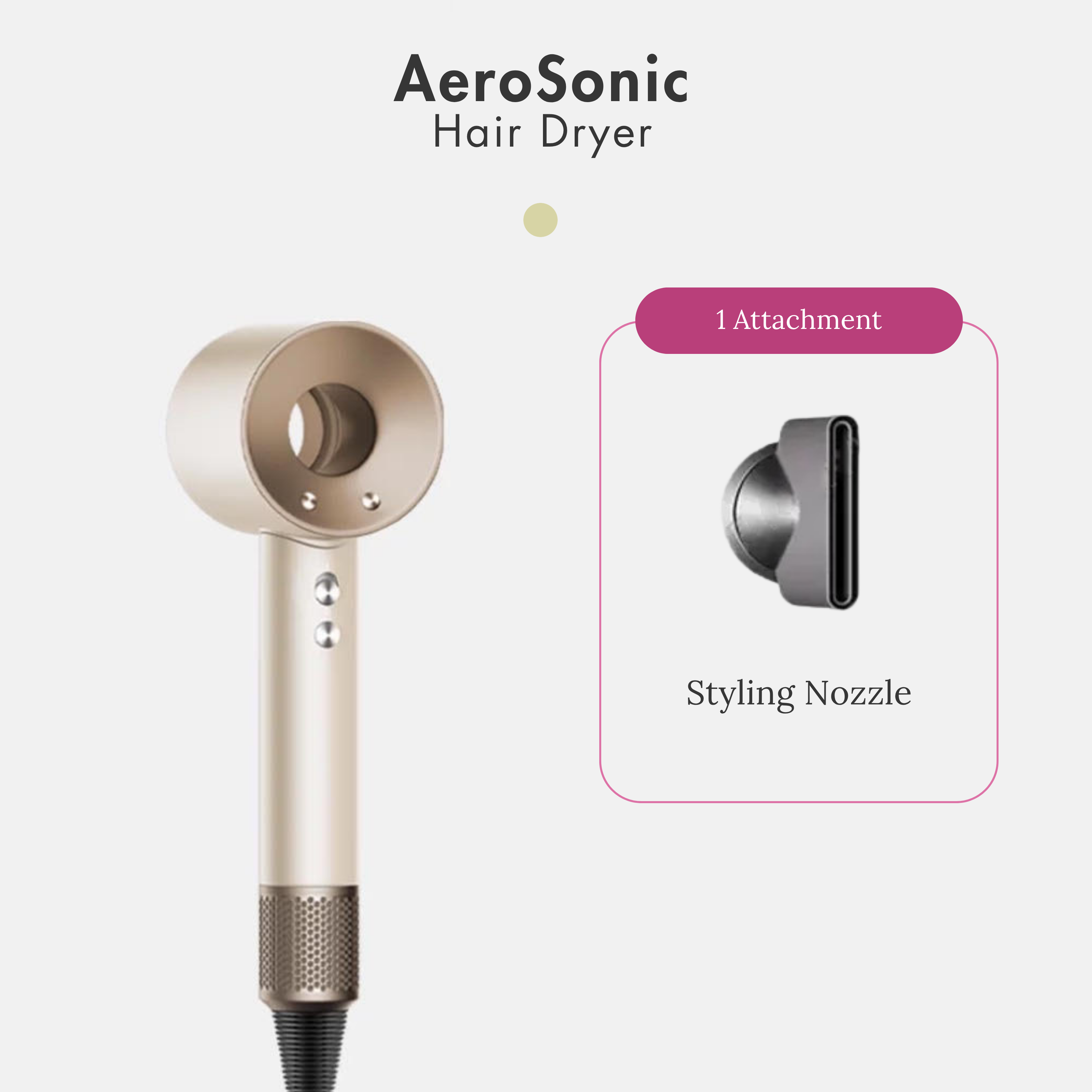 AeroSonic™ Hair Dryer